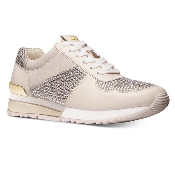 Michael Kors Allie Wrap Trainer Sneakers - Picture 1 of 8